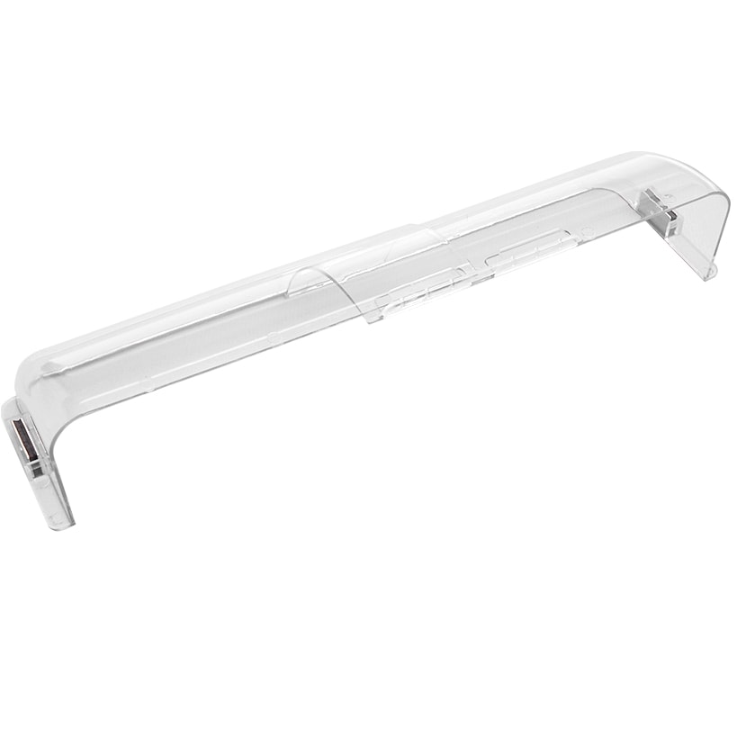 Unbreakable Plastic Floor Heat/Air Deflector Extends 10" to 14 1/2"