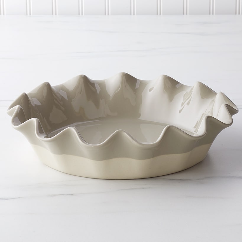 Ruffled Edge Pie Plates