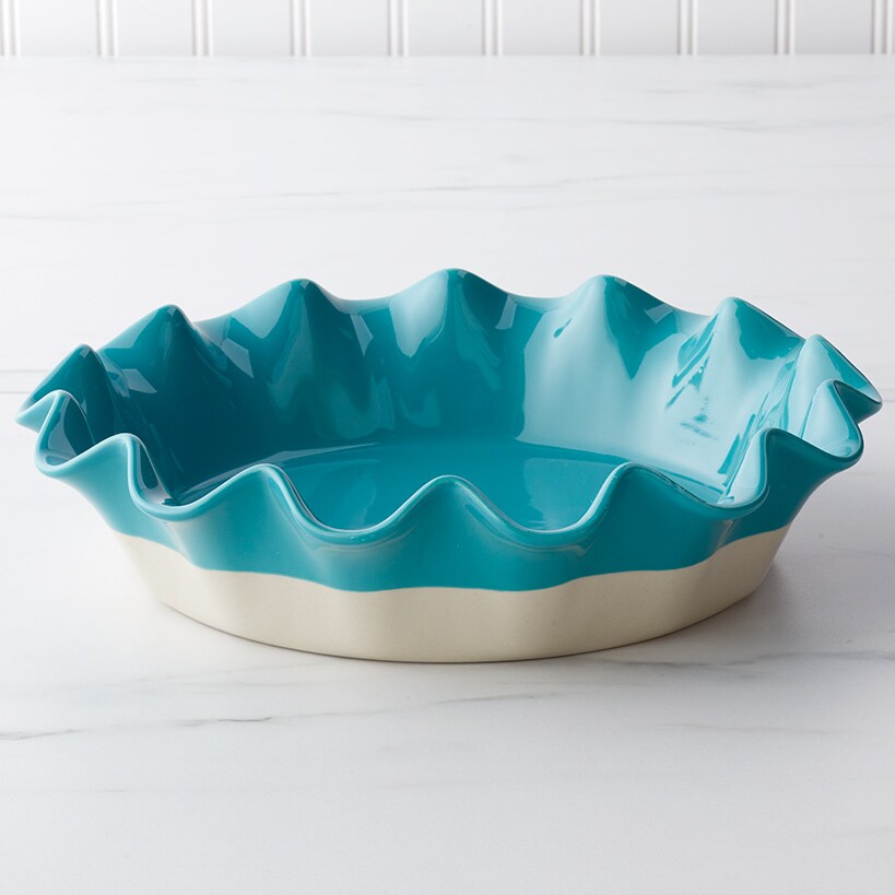 Ruffled Edge Pie Plates