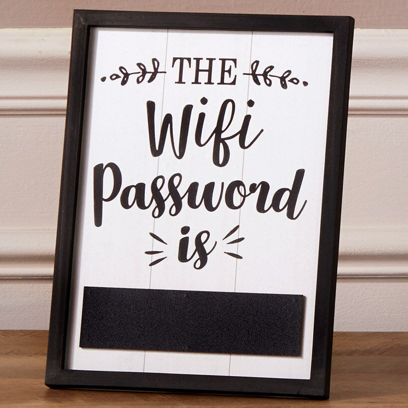 Be Our Guest Wall Art Collection#select-item_8-1/4"-wifi-password-sign