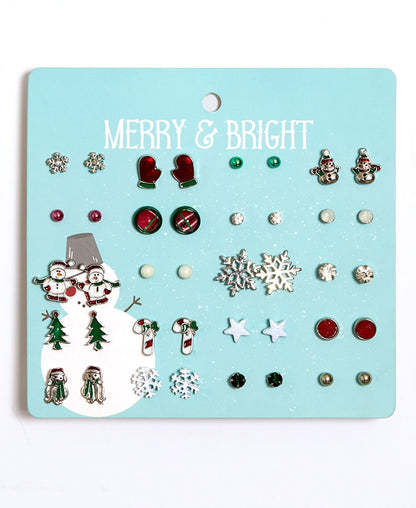 20-Pair Stud Earring Sets