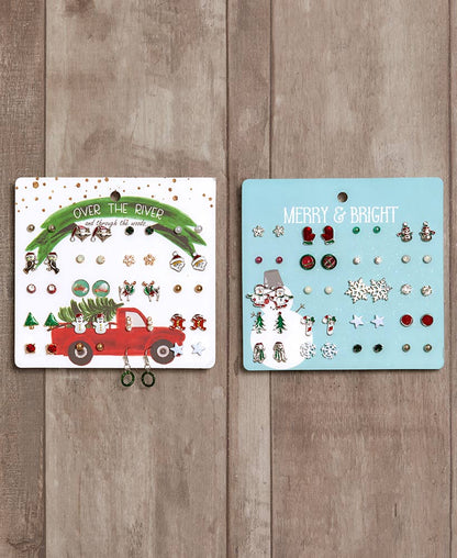 20-Pair Stud Earring Sets