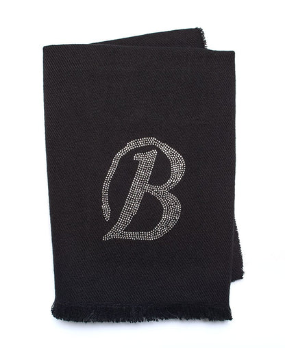 Bling Embellished Monogram Scarves
