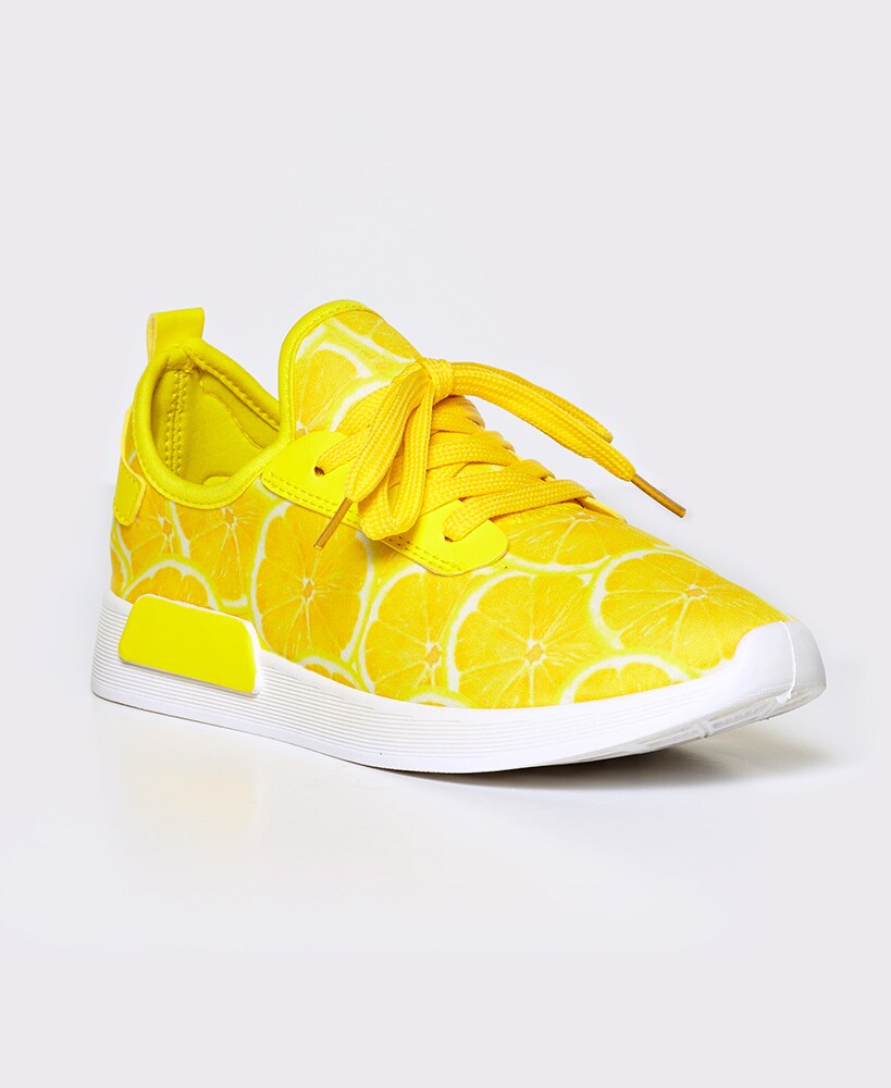 Fun Fruit Printed Sneakers