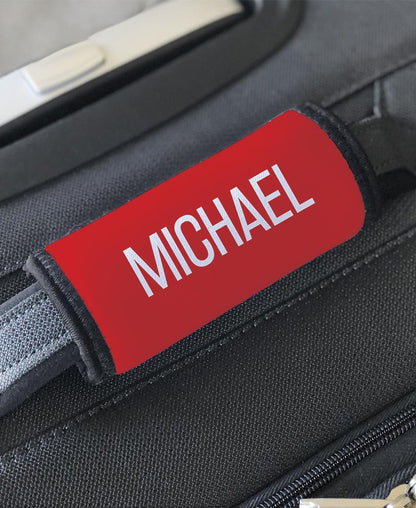Personalized Luggage Handle Wrap