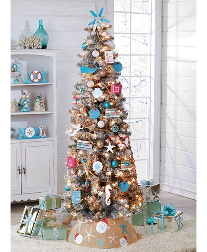 Set of 3 Plank Sign Ornaments