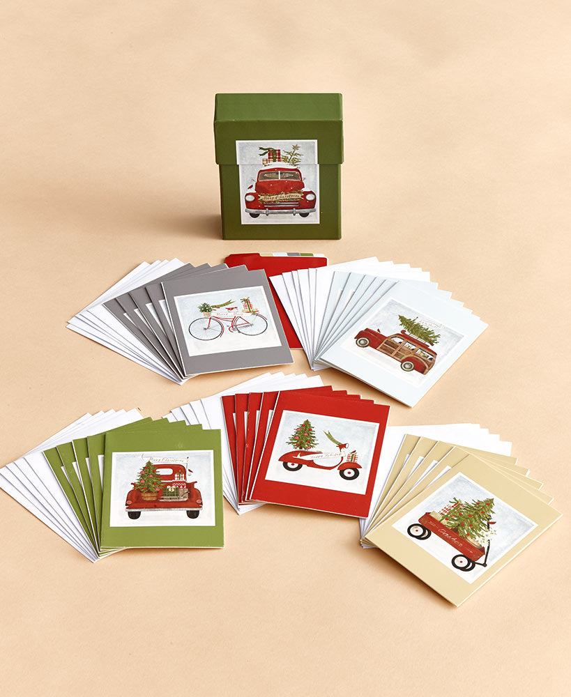 50-Pc. Boxed Christmas Card Sets