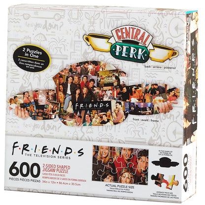 Friends Puzzle, 600-Pc, 2-Sided, Shaped