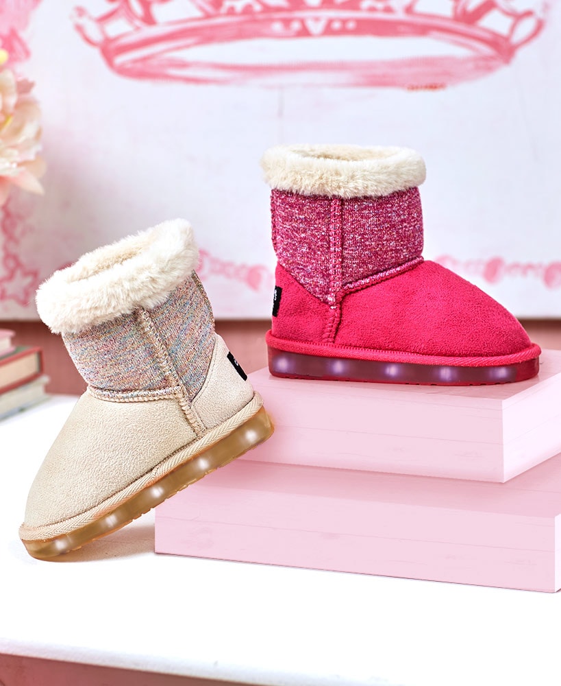 Toddler and Child Light-Up Winter Boots