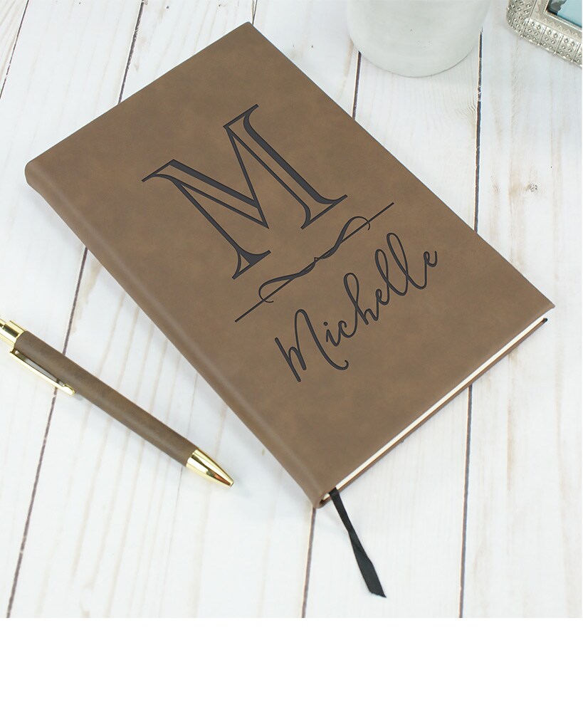 Personalized Journals Leather
