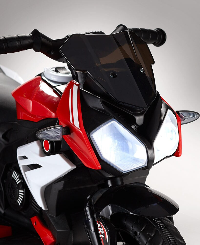 Ride-On 6-Volt Red Motorcycle