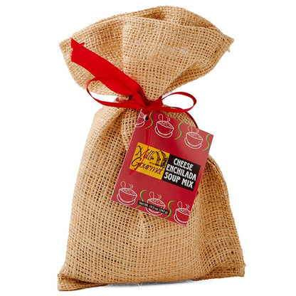 Gourmet Soup Mix in Burlap Gift Bag