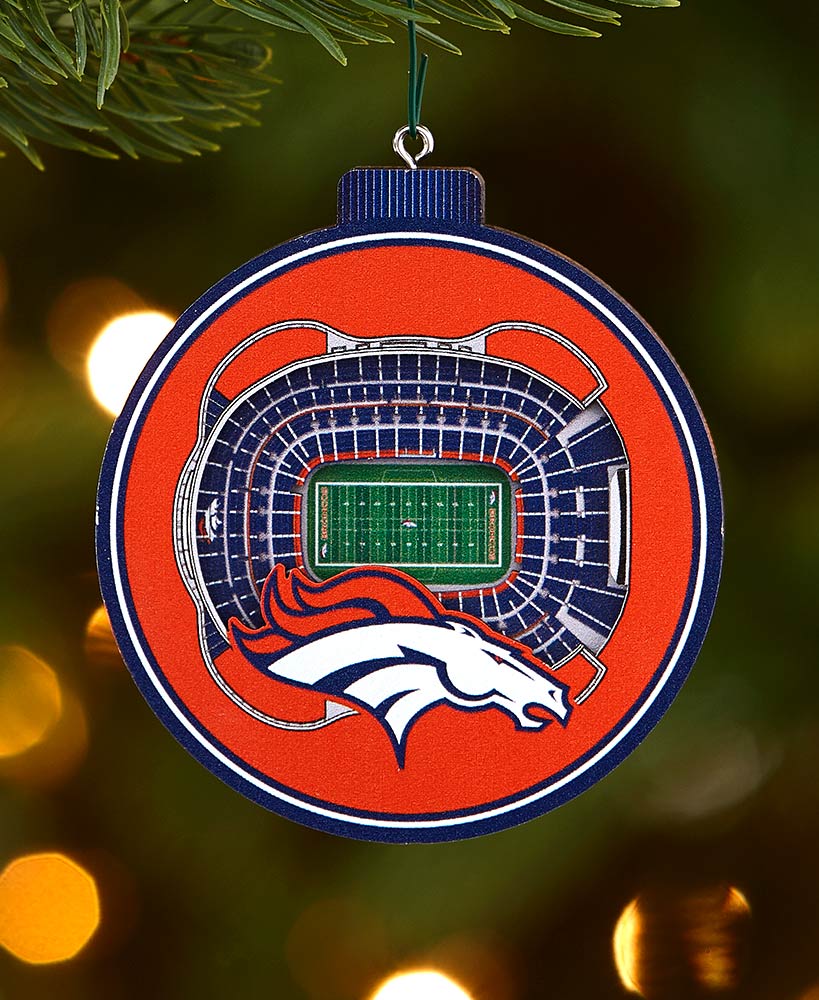 NFL 3-D Stadium View Ornaments
