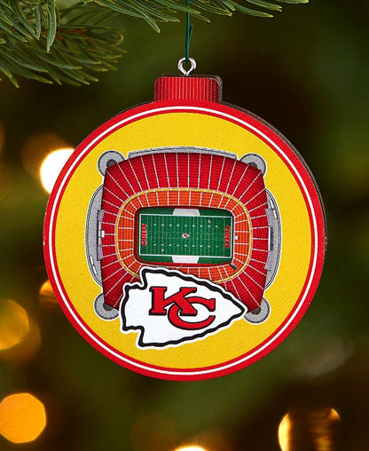 NFL 3-D Stadium View Ornaments