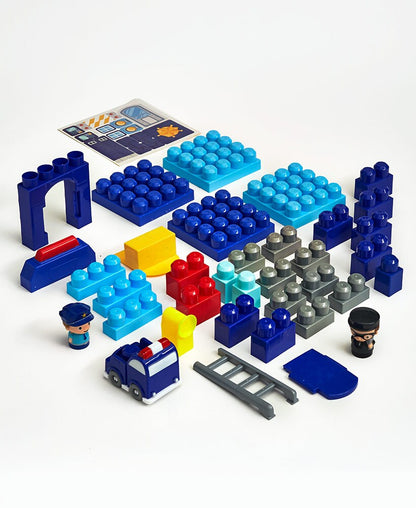 Police or Fire Station Block Set