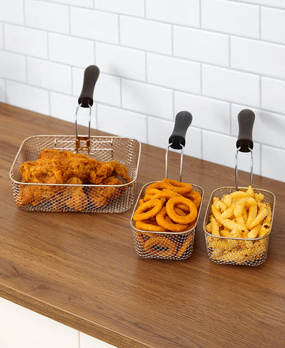 4-Qt. Triple Basket Deep Fryer