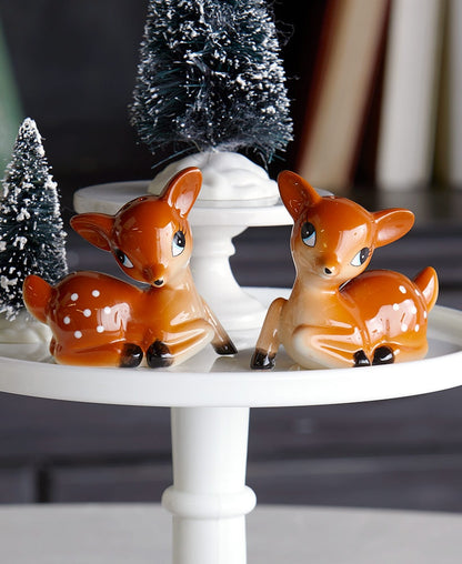 Vintage-Look Holiday Salt and Pepper Sets