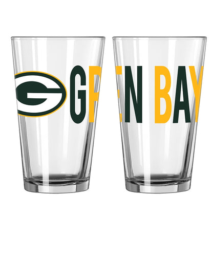 16-Oz. NFL Overtime Pint Glasses