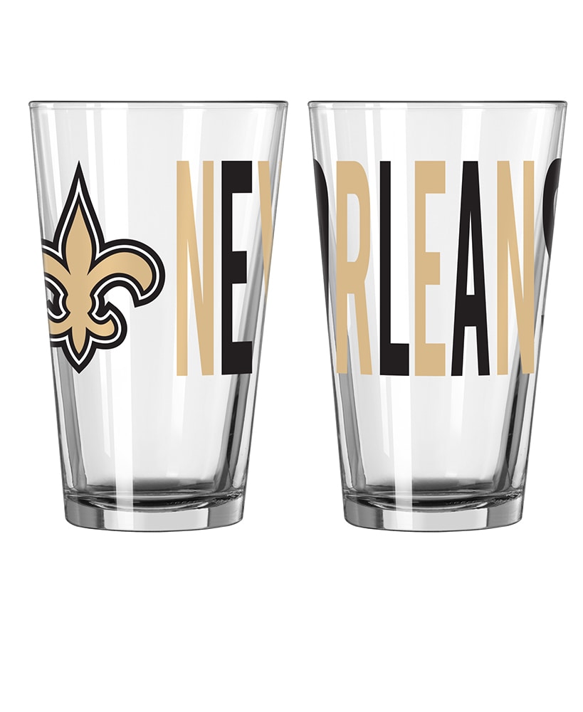 16-Oz. NFL Overtime Pint Glasses