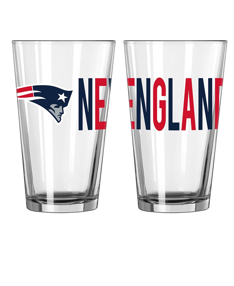 16-Oz. NFL Overtime Pint Glasses