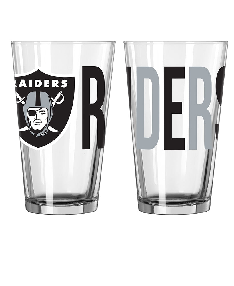 16-Oz. NFL Overtime Pint Glasses