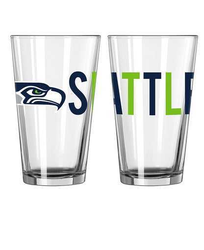 16-Oz. NFL Overtime Pint Glasses