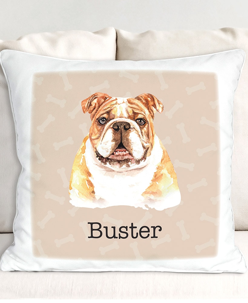 Personalized Dog Breed Sherpa Throw Pillow#select-item_pillow