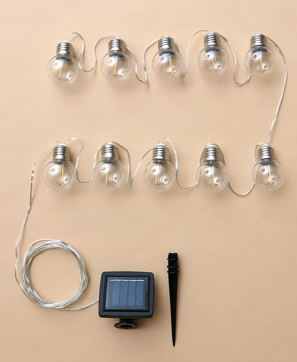 10-Pc. Solar Edison String Lights