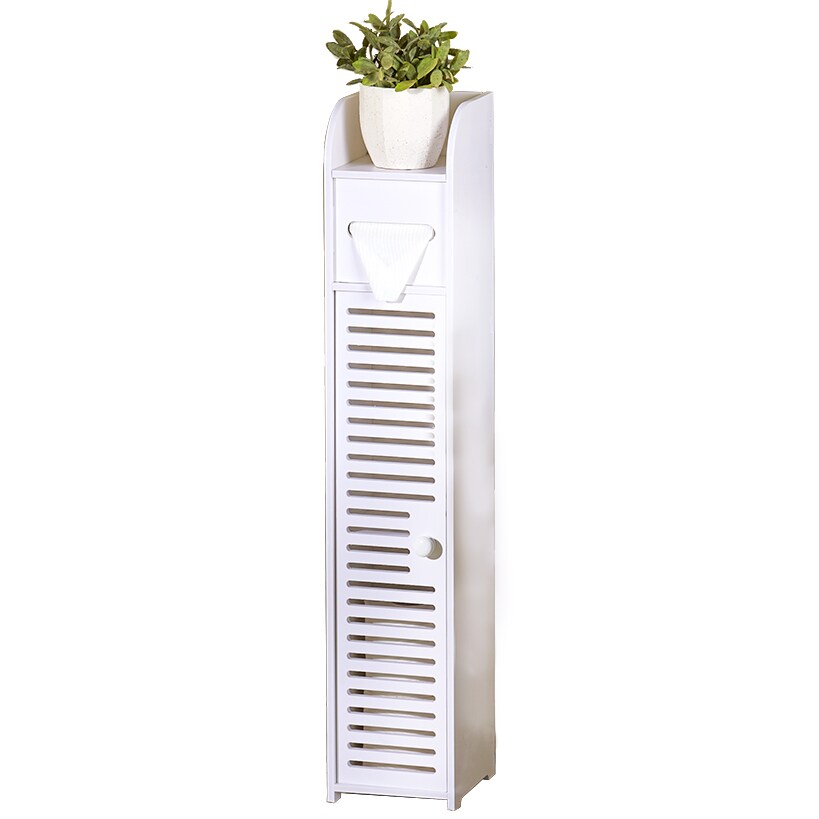White Bathroom Storage Cabinet