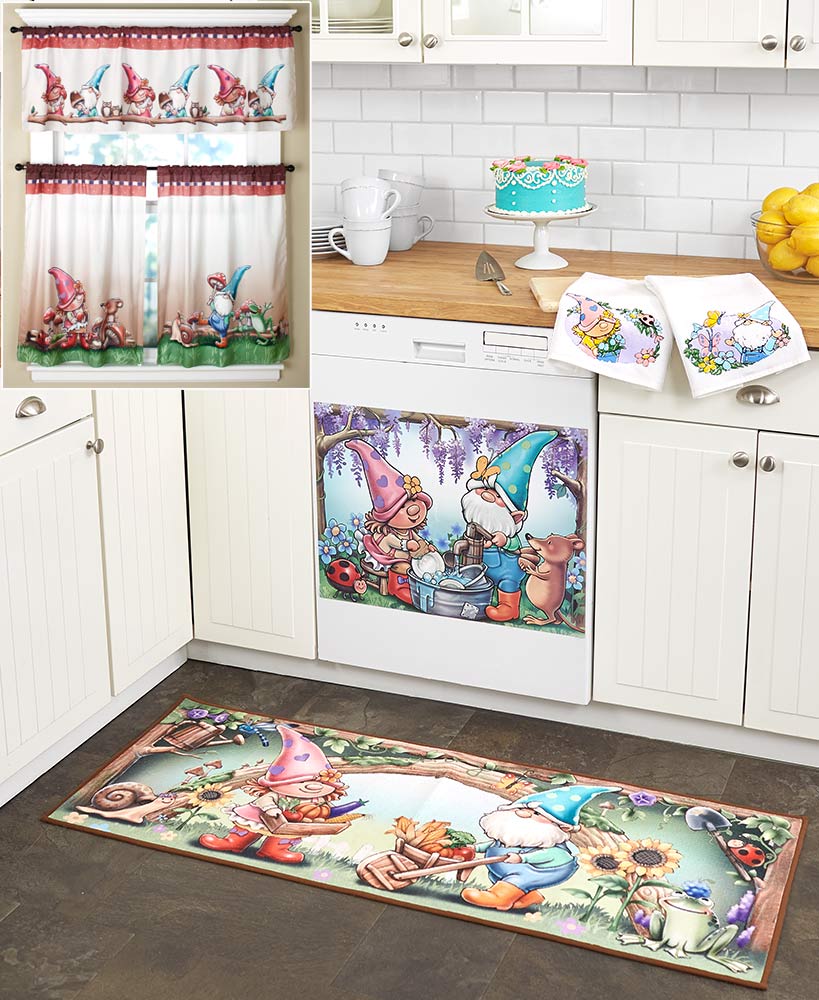 Spring Gnome Kitchen Collection