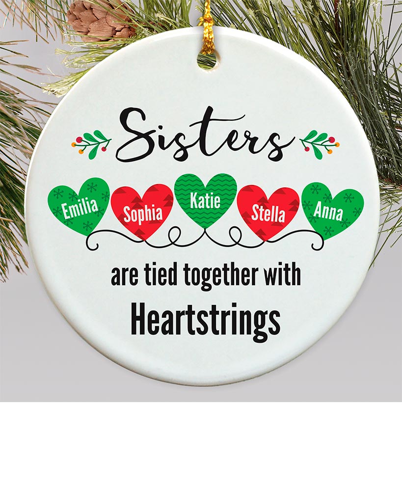Personalized Heartstrings Coffee Mug or Ornament