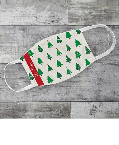 Personalized Christmas-Themed Face Masks