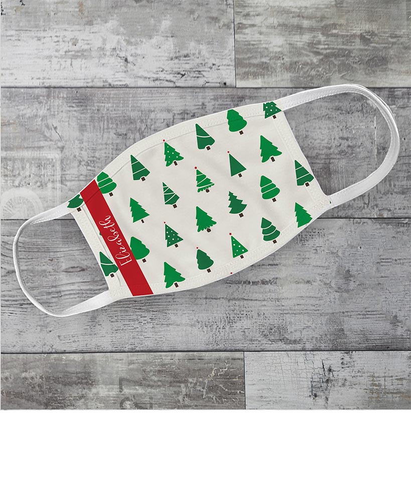 Personalized Christmas-Themed Face Masks