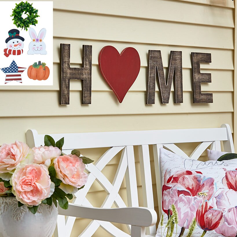 9-Pc. Seasonal Home Porch Sign