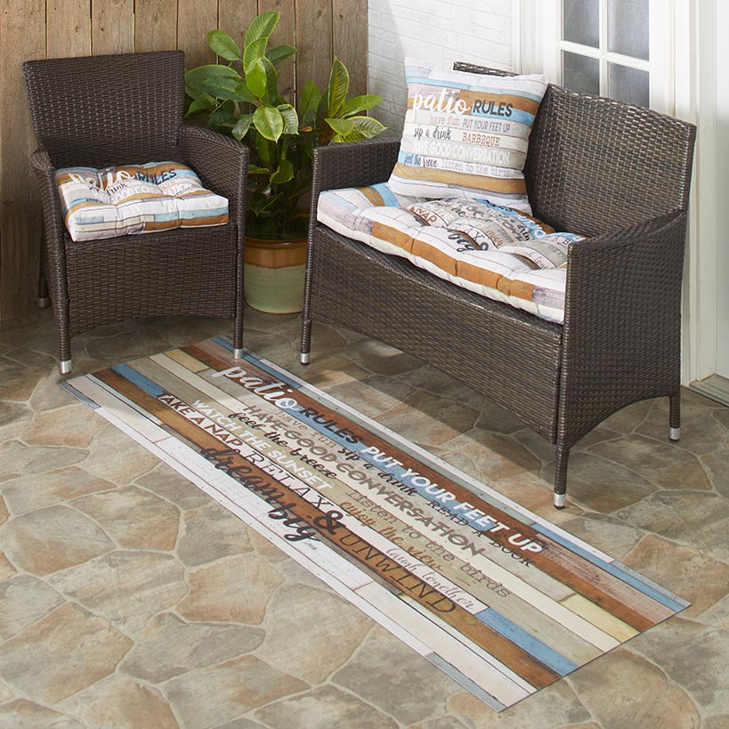 Indoor/Outdoor Patio Decor Collection