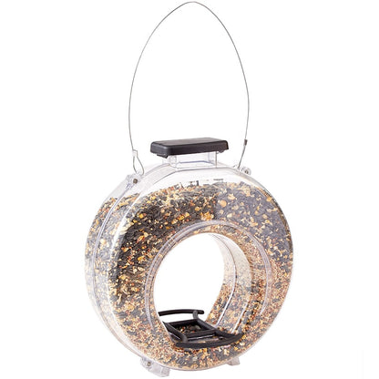 Jumbo Clear Round Bird Feeder