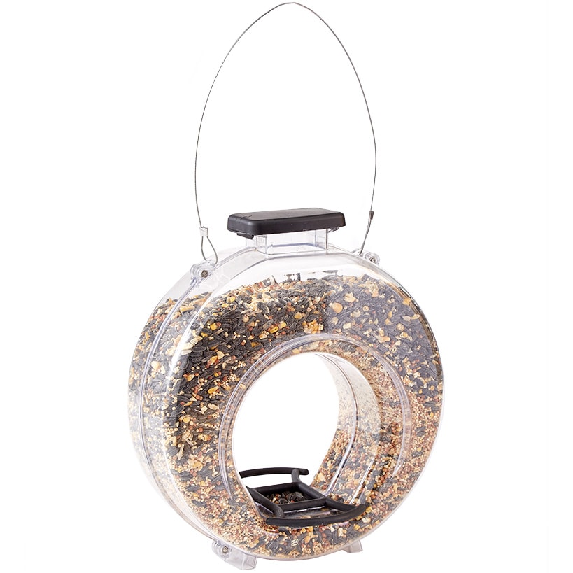 Jumbo Clear Round Bird Feeder
