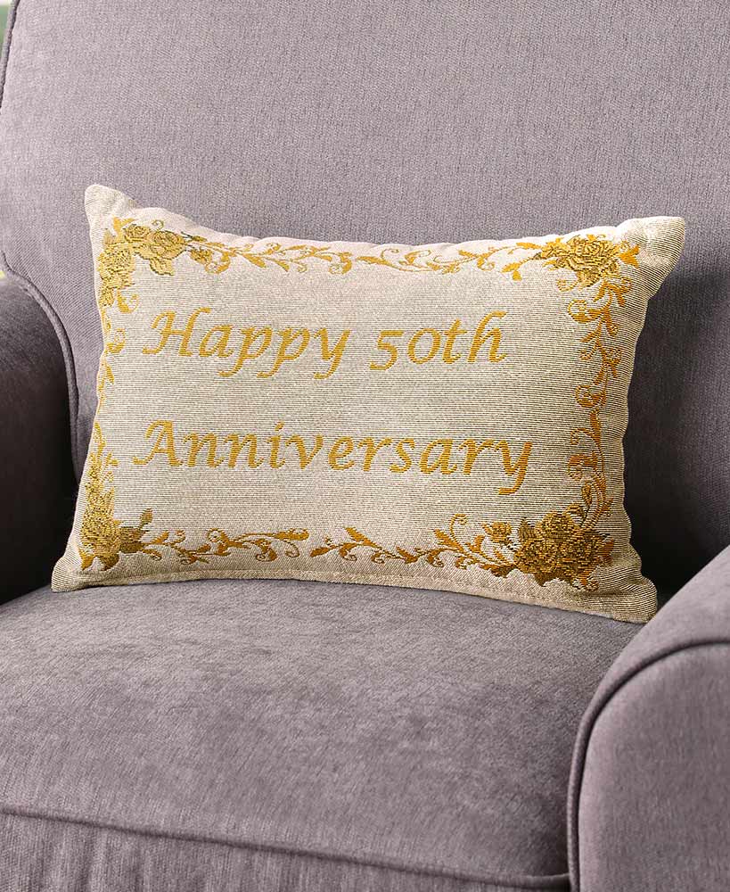 Endless Love 50th Anniversary Pillow