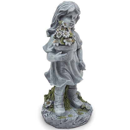 Solar-Lighted Gardening Kids