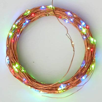 Solar Copper Fairy Lights