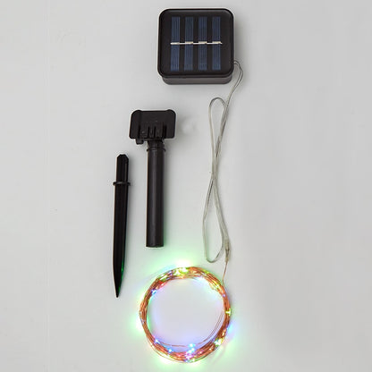 Solar Copper Fairy Lights