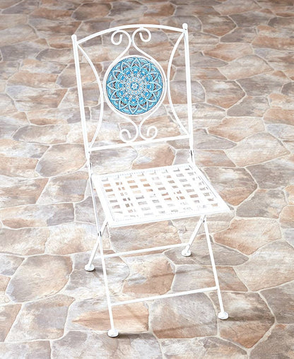 Metal Mosaic Outdoor Chair