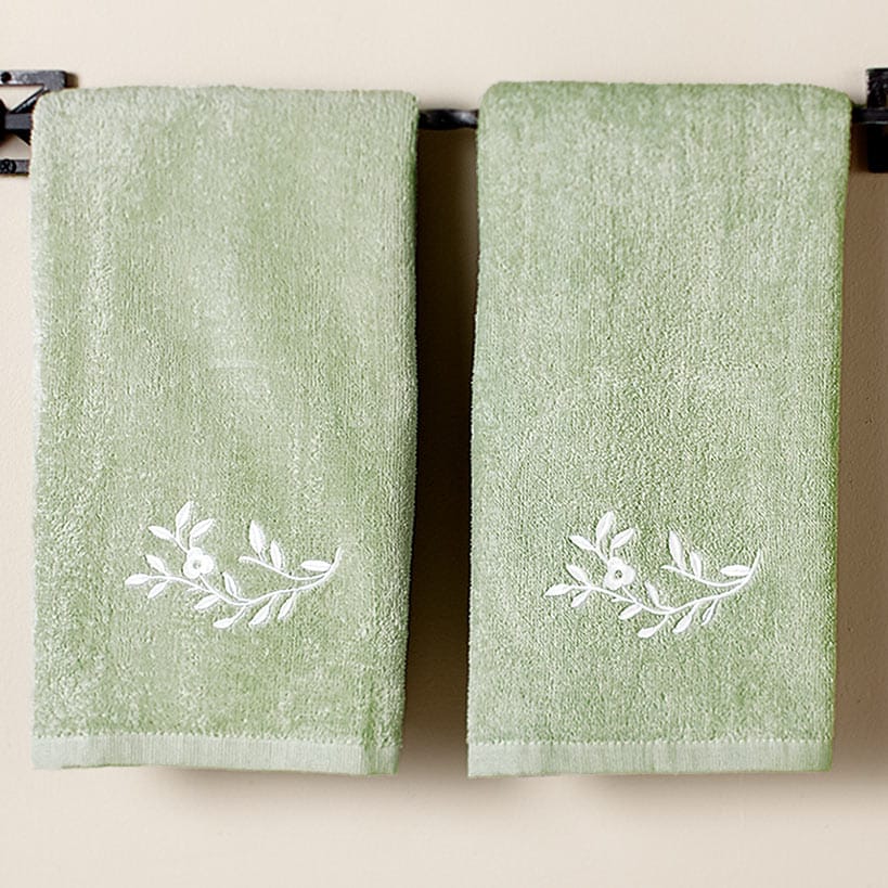 Madeleine Bathroom Rug or Shower Hooks Set of 12