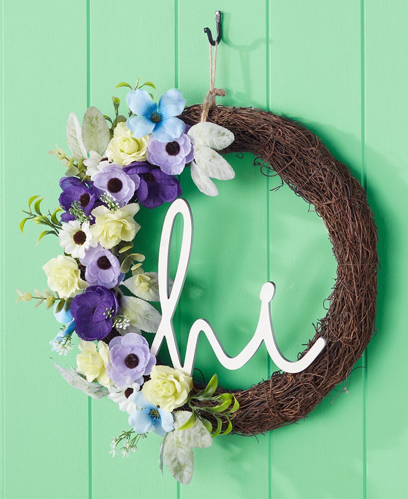 Spring "Hi" Wreaths