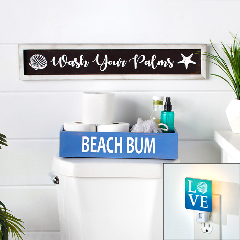Beachy Bathroom Accent