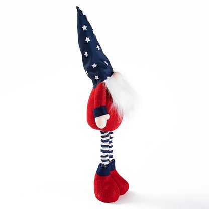 Lighted Americana Gnome