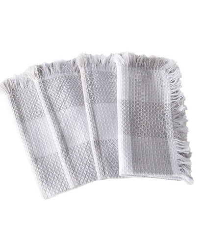 Homespun Cotton Checkered Table Linens