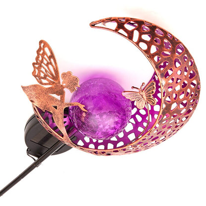 Solar Crescent Moon Fairy Stakes