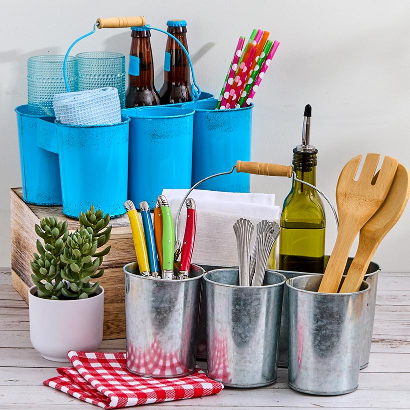 Metal Serving Caddy