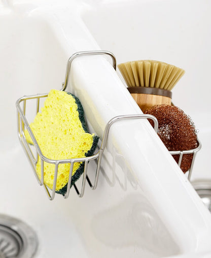 Stainless Steel Double-Sided Sink Rack